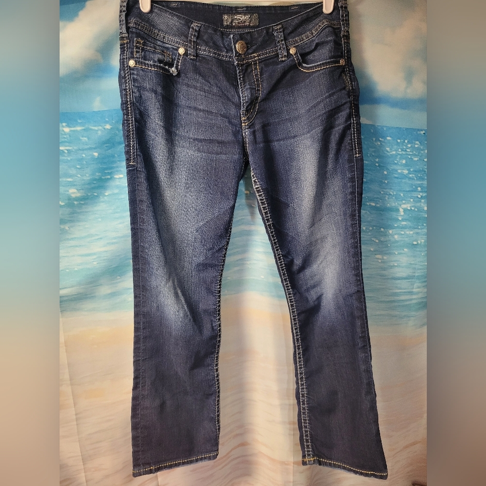 Silver‎ Jeans Suki Capri Women's Size 30
